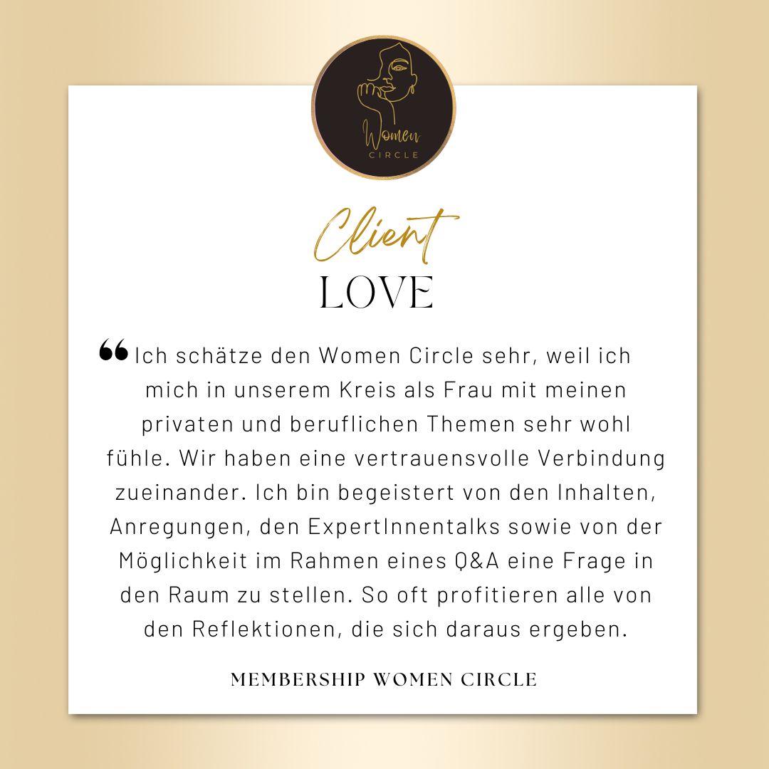 deine Erfahrungen Be The Best Women Circle