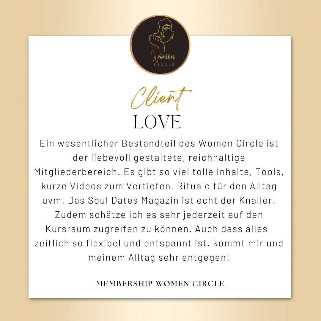 die Erfahrungen Be The Best Women Circle